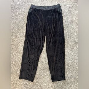 Brown/Black Velvet Lounge Pants